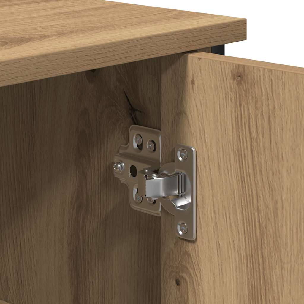 Credenza rovere artigianale 70 x 30 x 80 cm Legno multistrato