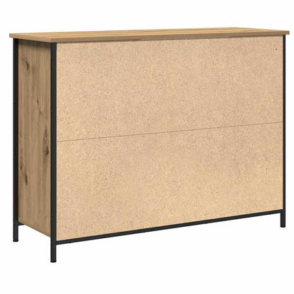 Credenza rovere artigianale 100 x 35 x 75 cm Legno multistrato