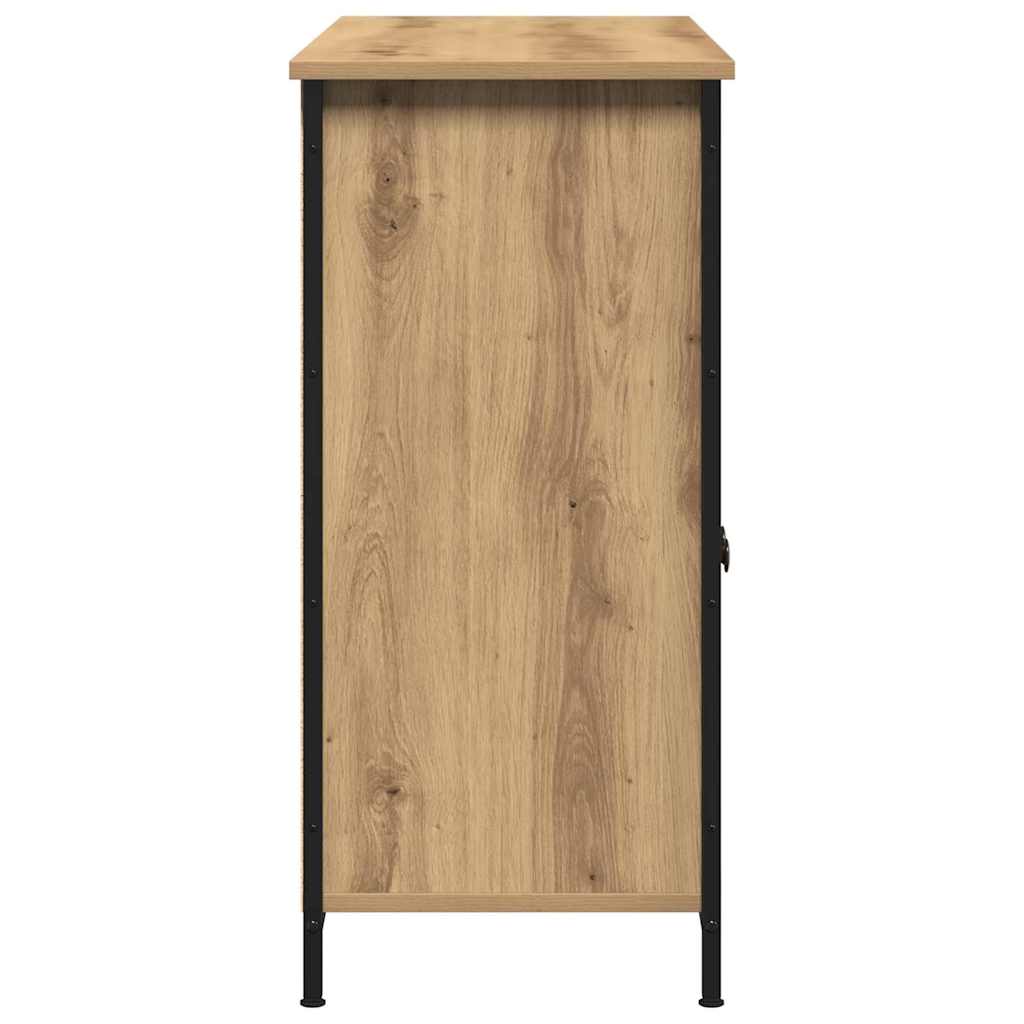 Credenza rovere artigianale 100 x 35 x 75 cm Legno multistrato