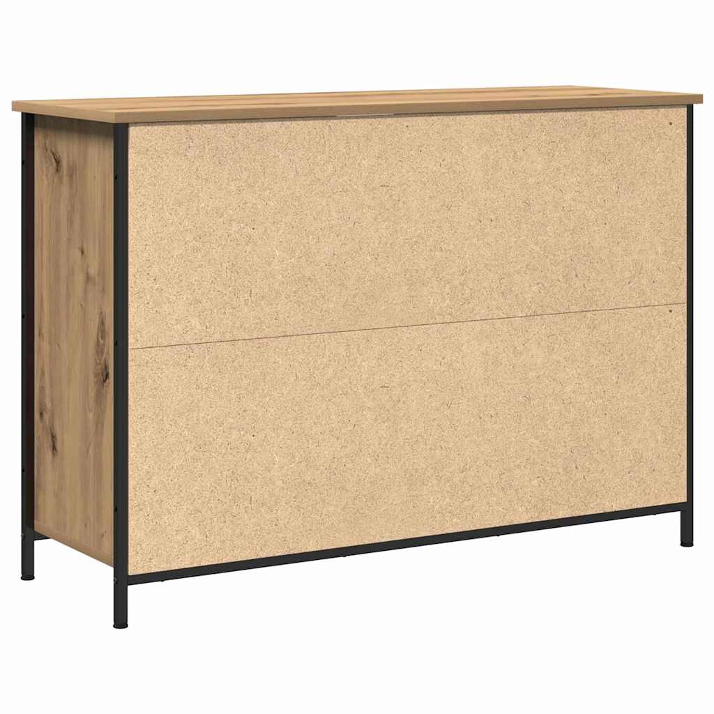 Credenza rovere artigianale 100 x 35 x 70 cm Legno multistrato
