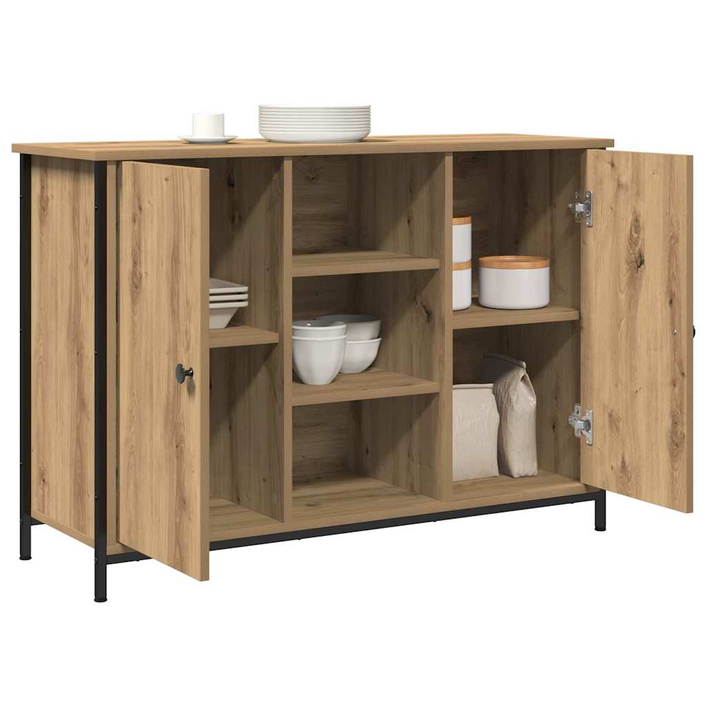 Credenza rovere artigianale 100 x 35 x 70 cm Legno multistrato