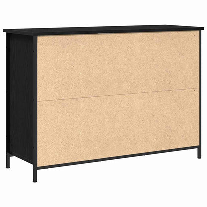 Credenza Rovere nero 100 x 35 x 70 cm Legno multistrato