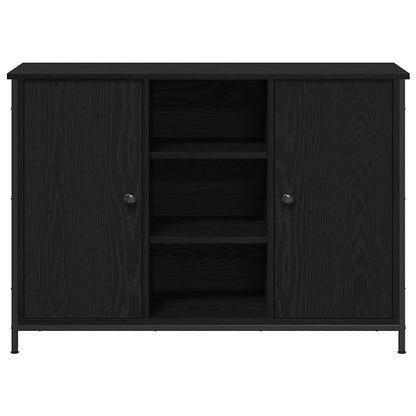 Credenza Rovere nero 100 x 35 x 70 cm Legno multistrato