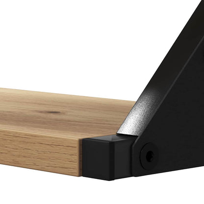 Set mensole da parete 3 pcs rovere artigianale 37 x 12 x 13 cm