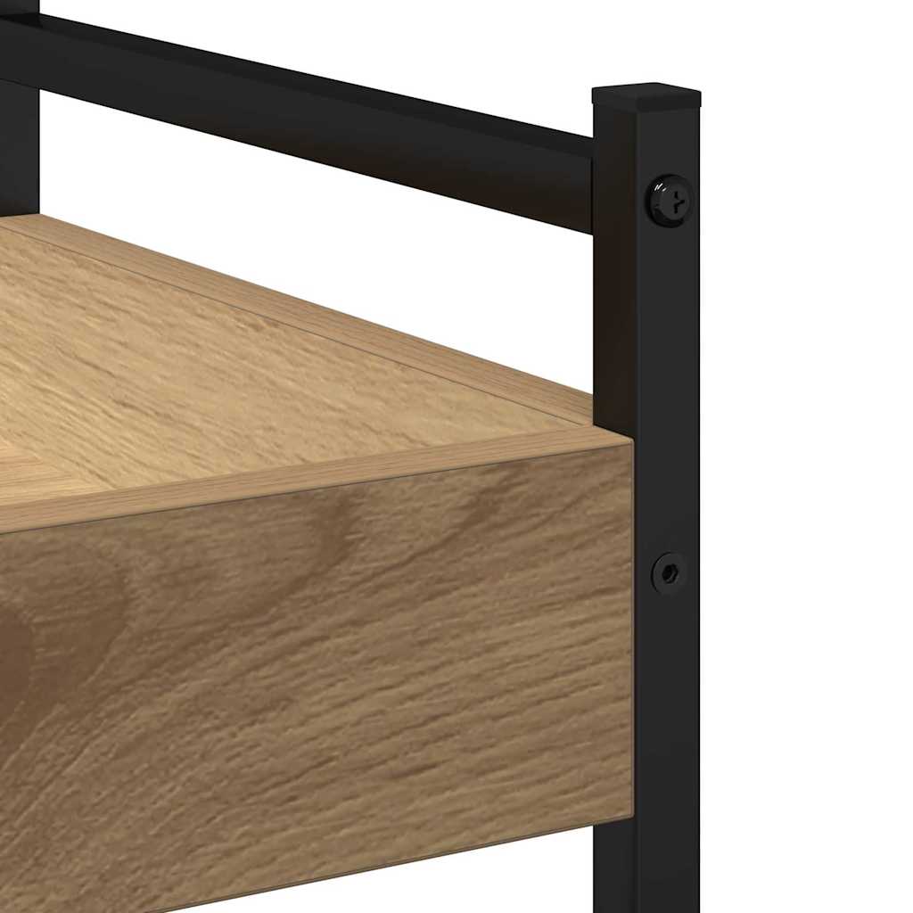 Carrello da Cucina rovere artigianale 50 x 30 x 70 cm