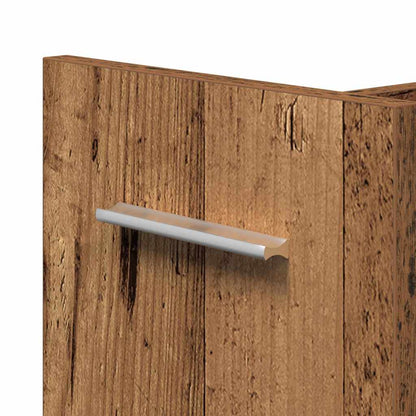 Armadietto con ruota Legno vecchio 60 x 22 x 79 cm | homemem39