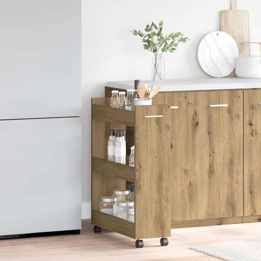 Armadietto 60 x 22 x 79 cm Rovere artigianale