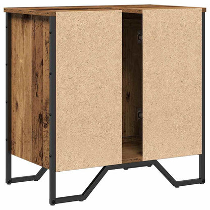 Armadio per Lavabo da Bagno Legno vecchio 60 x 35 x 60 cm | homemem39