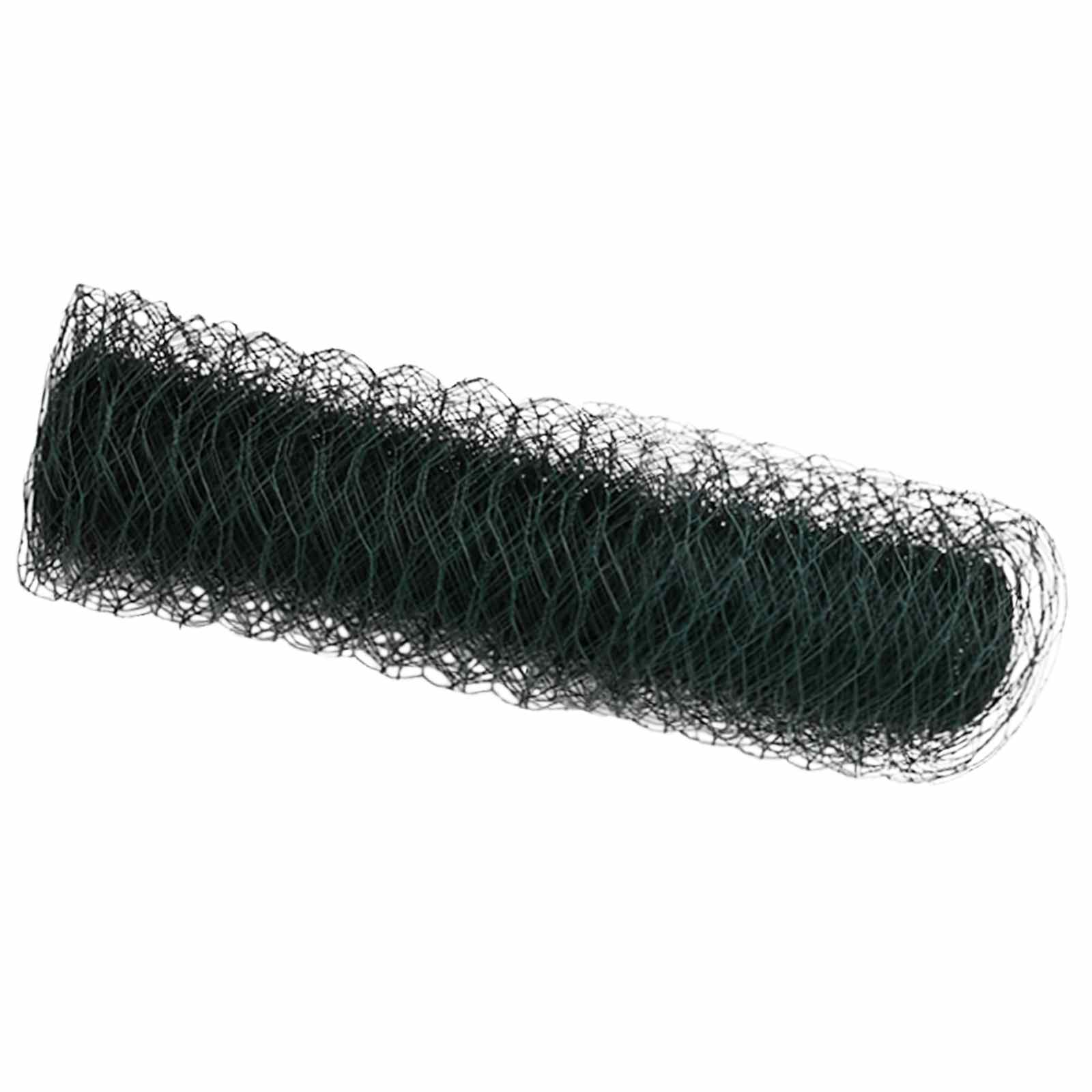 Recinzione Esagonale Verde 0,6 x 10 m PVC | homemem39