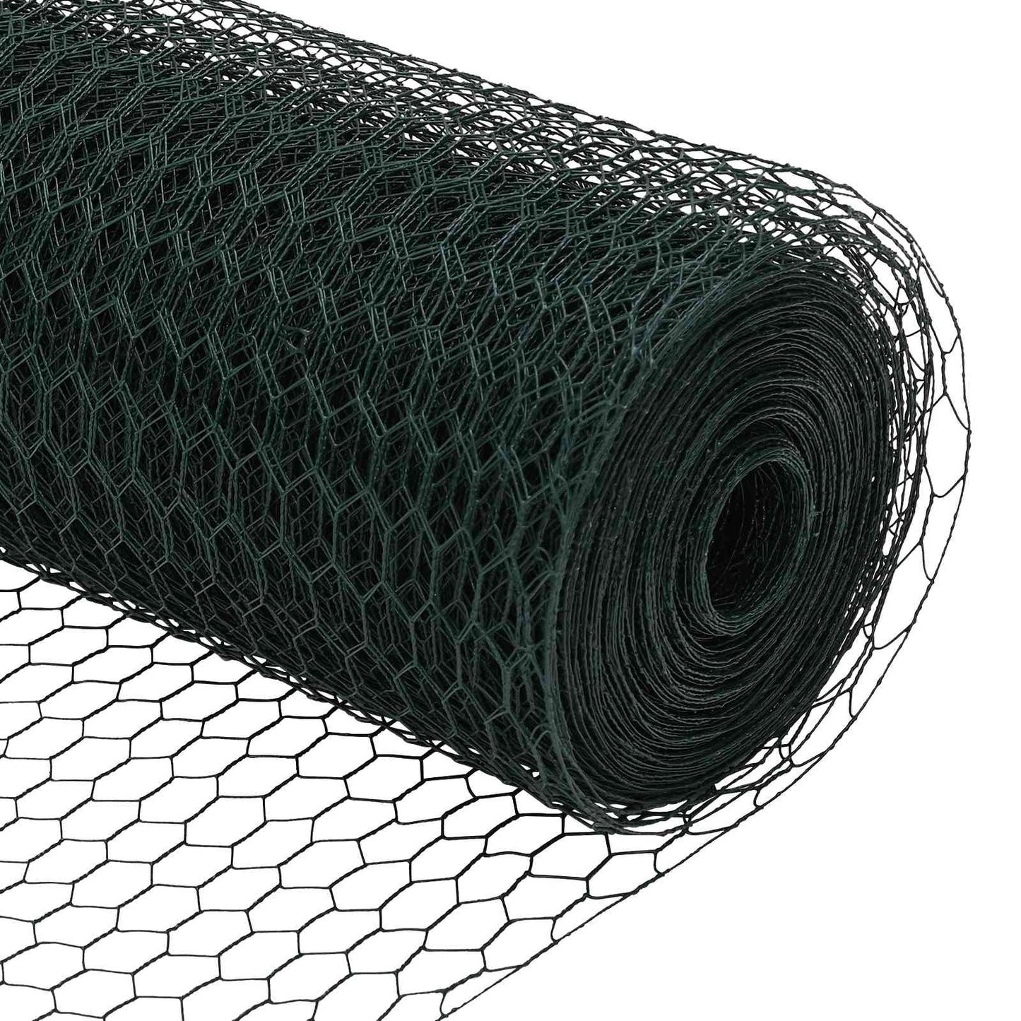 Recinzione Esagonale Verde 1 x 10 m PVC | homemem39