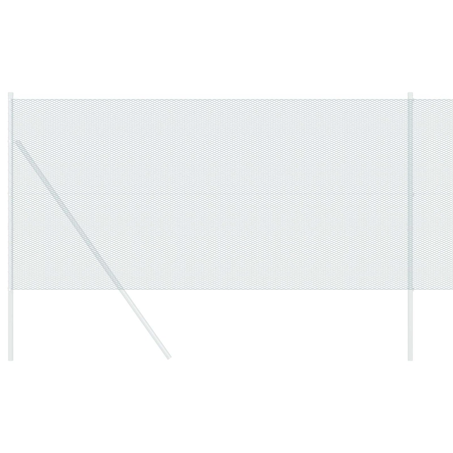 Recinzione Esagonale Verde 1 x 10 m PVC