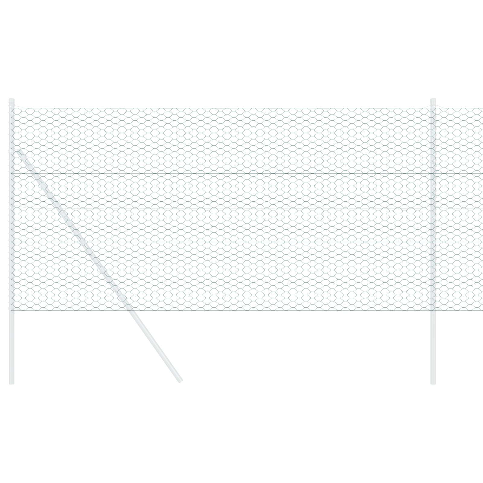 Recinzione Esagonale Verde 1 x 10 m PVC | homemem39