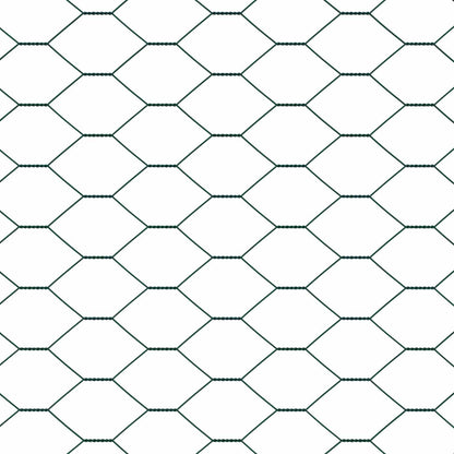 Recinzione Esagonale Verde 1,2 x 10 m PVC | homemem39