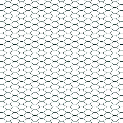 Recinzione Esagonale Verde 1,4 x 10 m PVC | homemem39