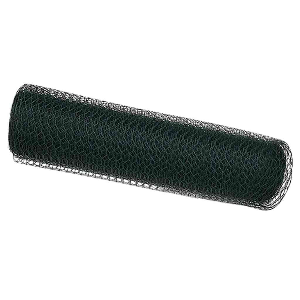 Recinzione Esagonale Verde 0,4 x 25 m PVC | homemem39