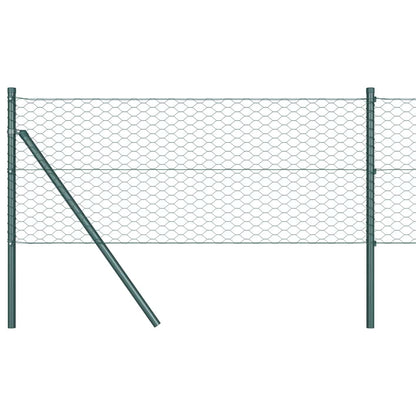 Recinzione Esagonale Verde 0,6 x 50 m PVC