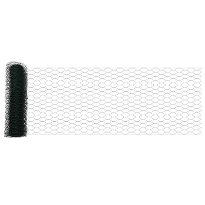Recinzione Esagonale Verde 0,6 x 100 m PVC | homemem39