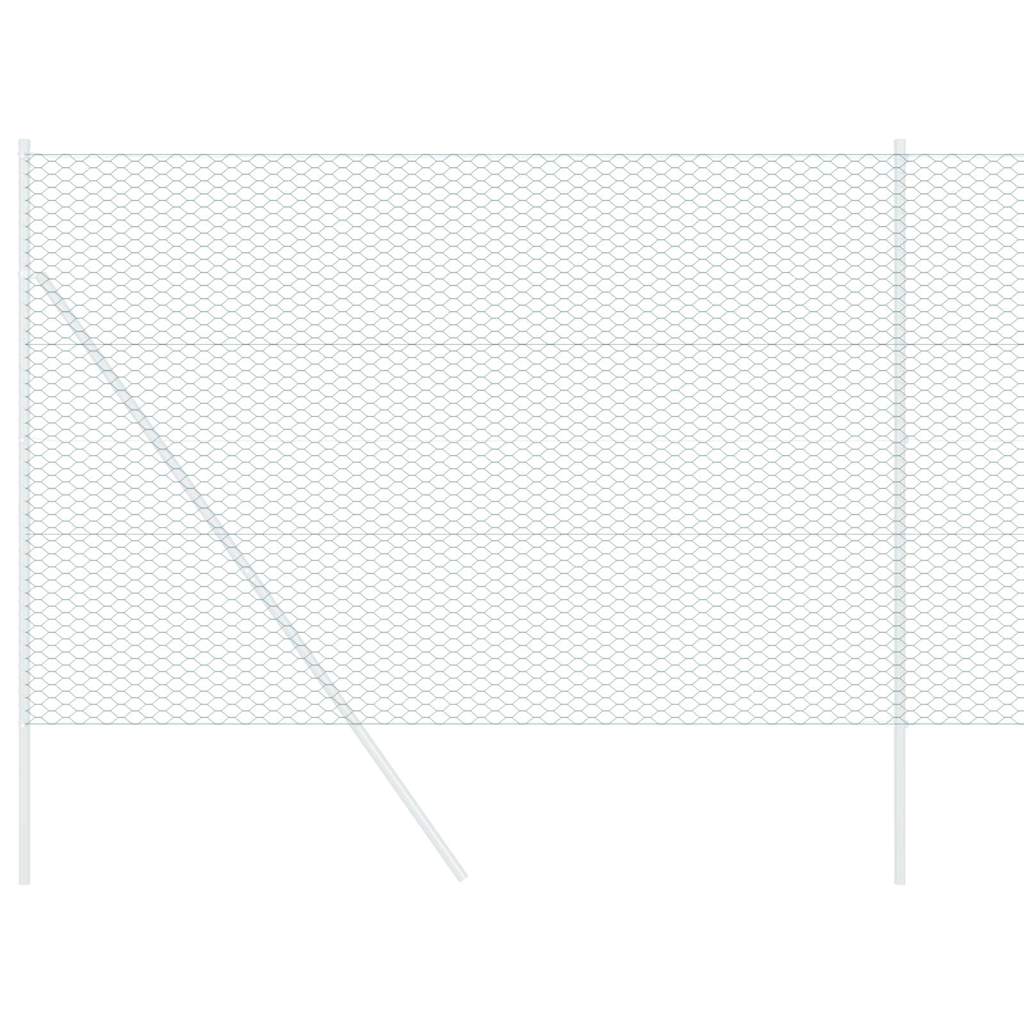 Recinzione Esagonale Verde 1,6 x 100 m PVC | homemem39