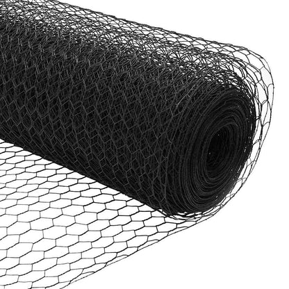 Recinzione Esagonale Grigio 0.4 x 10 m Acciaio