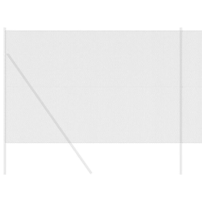 Recinzione Esagonale Grigio 1,5 x 10 m PVC