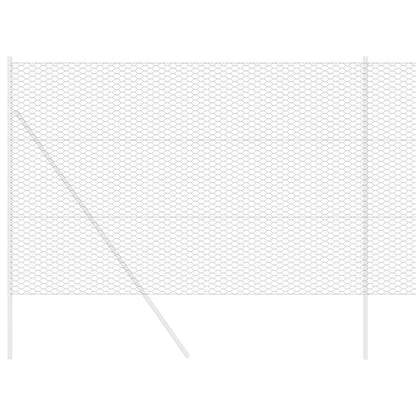 Recinzione Esagonale Grigio 1,5 x 10 m PVC | homemem39