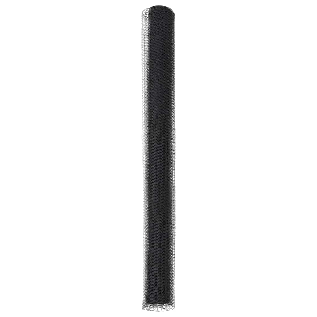 Recinzione Esagonale Grigio 1,6 x 10 m PVC | homemem39