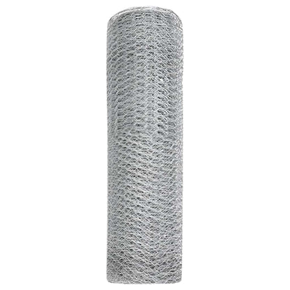 Recinzione Esagonale Argento 0,5 x 50 m Acciaio zincato | homemem39