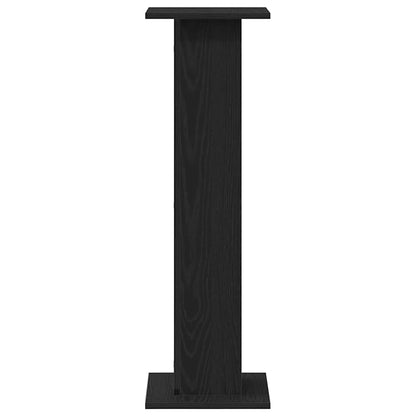 Supporto per piante 2 pcs Rovere Nero 30 x 30 x 95 cm | homemem39