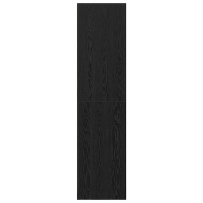 Guardaroba Rovere nero 100 x 50 x 200 cm Legno multistrato