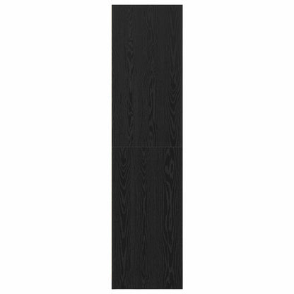 Guardaroba Rovere Nero 100 x 50 x 200 cm Legno multistrato