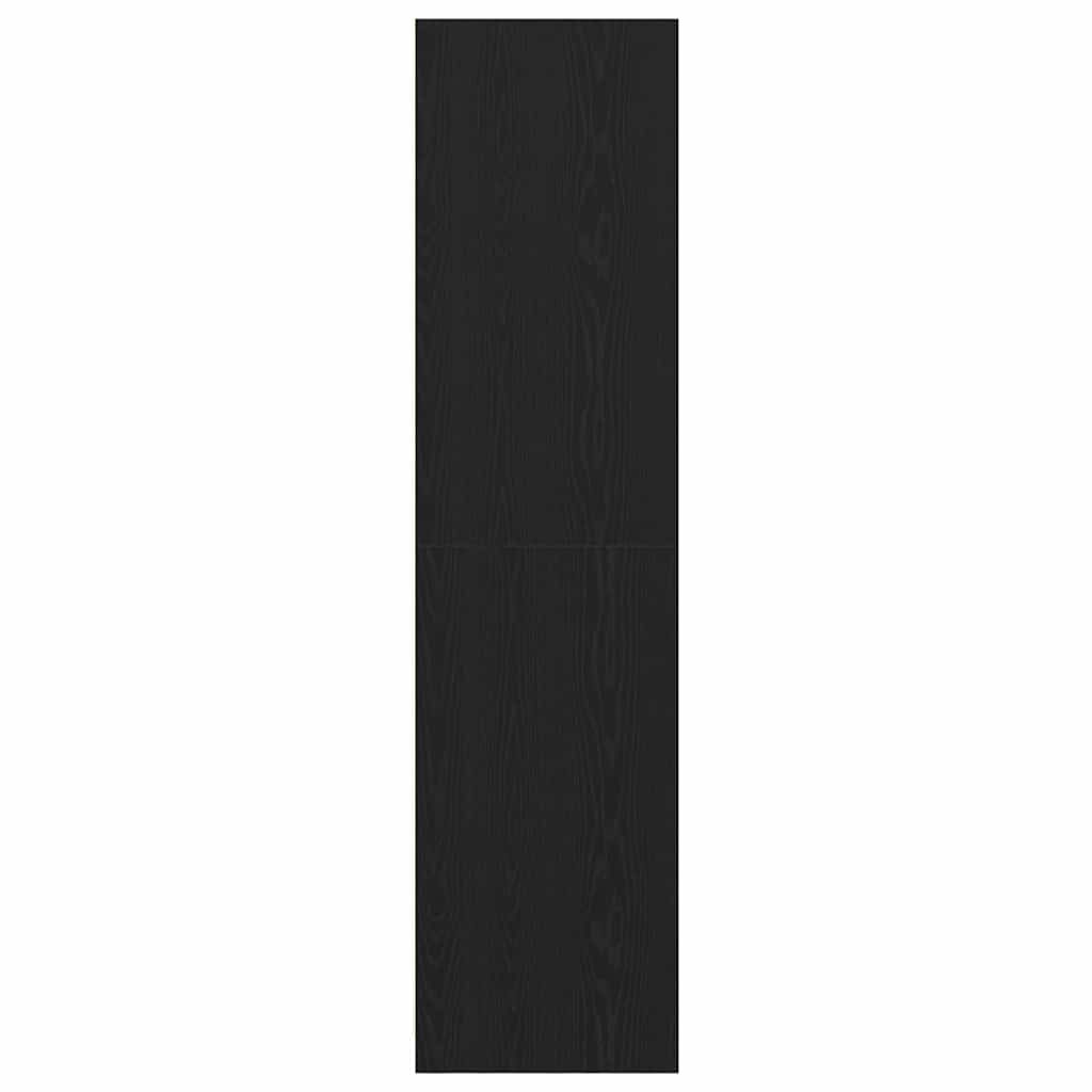 Guardaroba Rovere nero 30 x 50 x 200 cm Legno multistrato