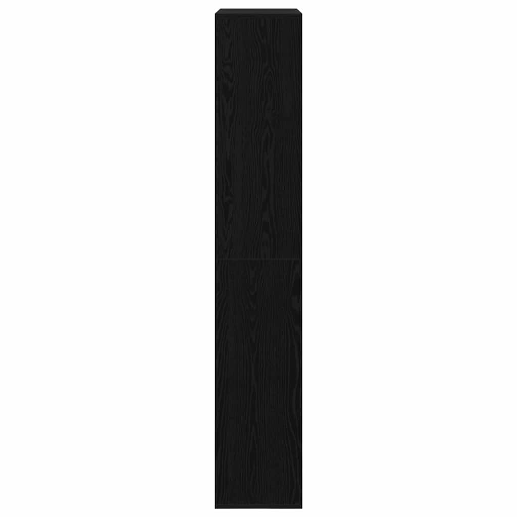 Armadio per Libri 15 livelli 100 x 33 x 93.75 cm Rovere Nero | homemem39