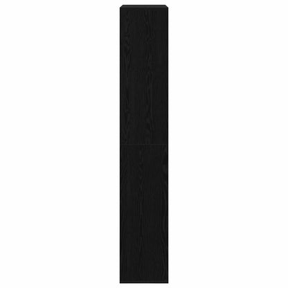 Armadio per Libri 15 livelli 100 x 33 x 93.75 cm Rovere Nero | homemem39