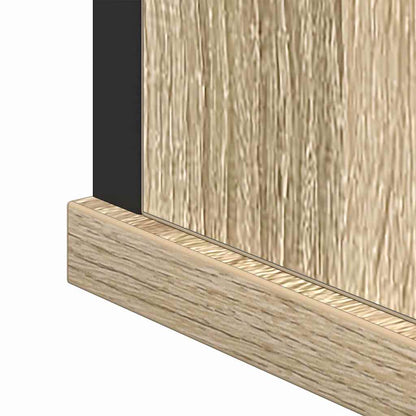 Set di mobili per il bagno 2 pcs Marrone Legno multistrato | homemem39