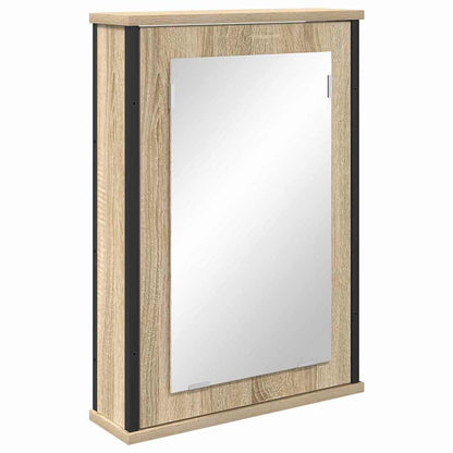 Set di mobili per il bagno 3 pcs Marrone Legno multistrato | homemem39
