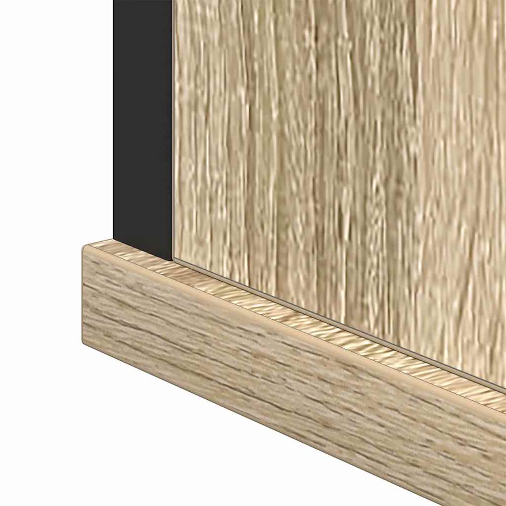 Set di mobili per il bagno 3 pcs Marrone Legno multistrato | homemem39