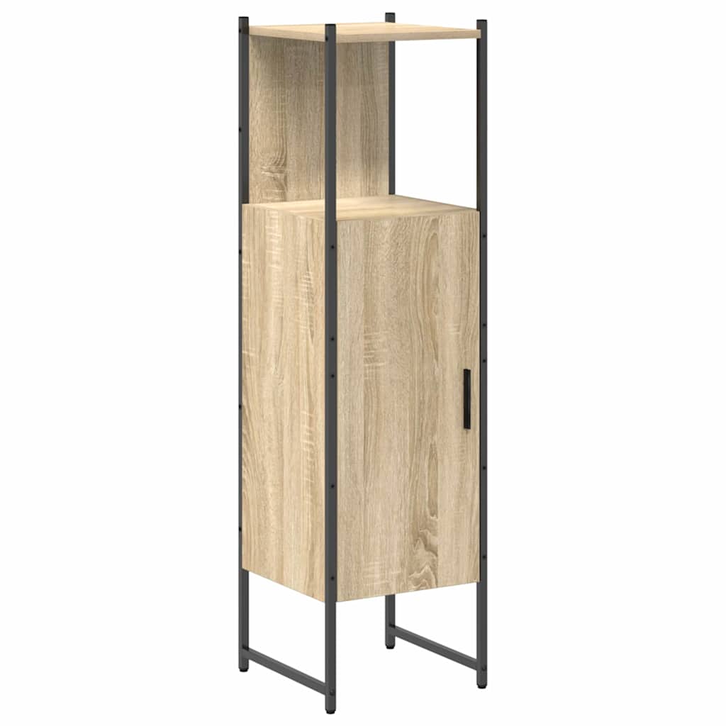 Set di mobili per il bagno 3 pcs Marrone Legno multistrato