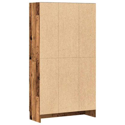 Libreria Legno Antico 82,5x30,5x150 cm in Legno Multistrato | homemem39