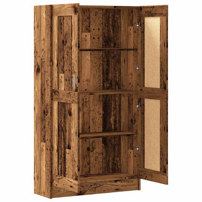 Libreria Legno Antico 82,5x30,5x150 cm in Legno Multistrato | homemem39