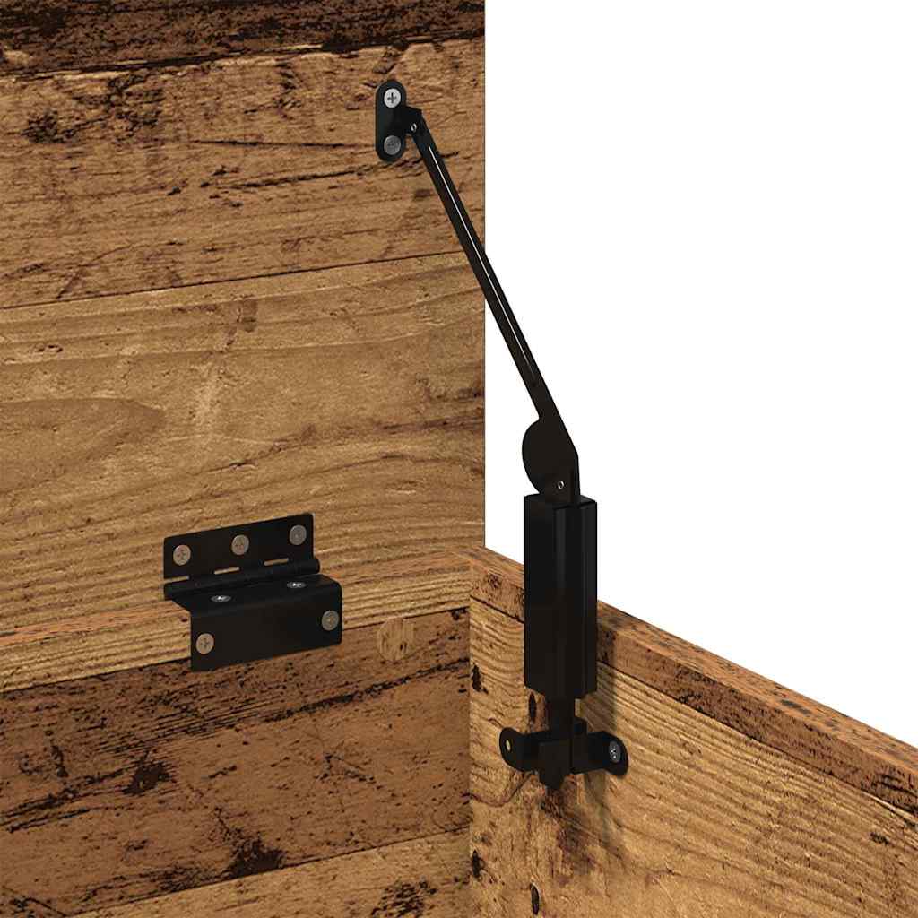 Scatola di Stoccaggio Legno vecchio 30 x 35 x 35 cm