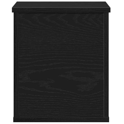 Scatola di Stoccaggio Rovere nero 30 x 35 x 35 cm