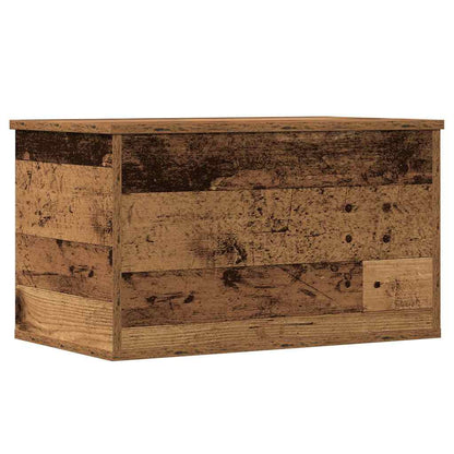 Scatola di Stoccaggio Legno vecchio 60 x 35 x 35 cm