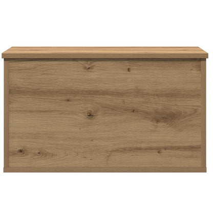 Scatola di Stoccaggio rovere artigianale 60 x 35 x 35 cm