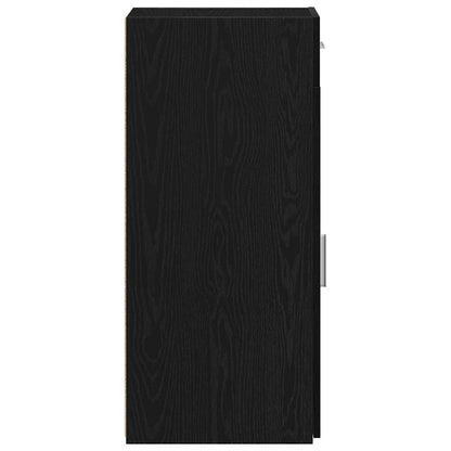 Credenza Rovere nero 30 x 42.5 x 93 cm Legno multistrato