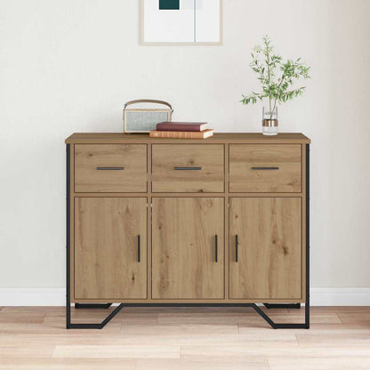 Credenza rovere artigianale 97 x 32.5 x 74.5 cm