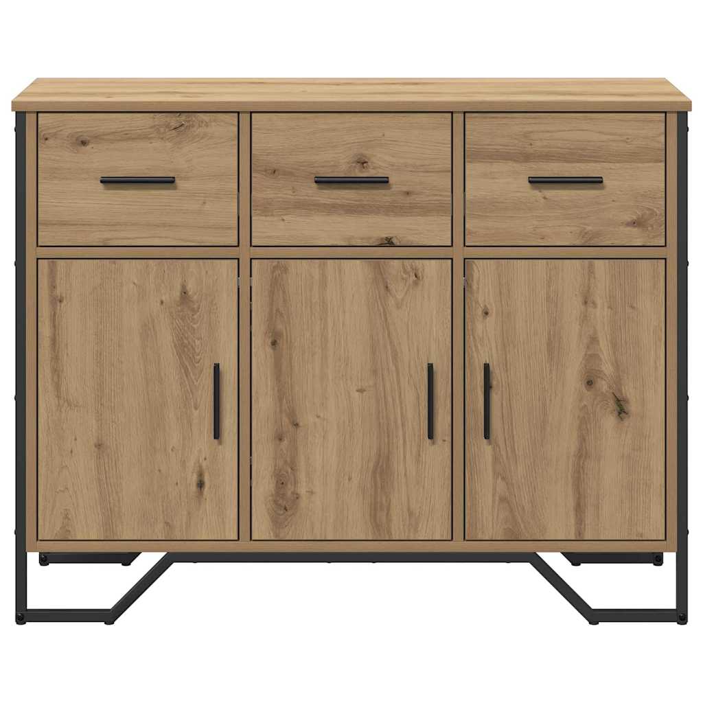 Credenza rovere artigianale 97 x 32.5 x 74.5 cm