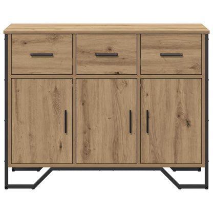 Credenza rovere artigianale 97 x 32.5 x 74.5 cm