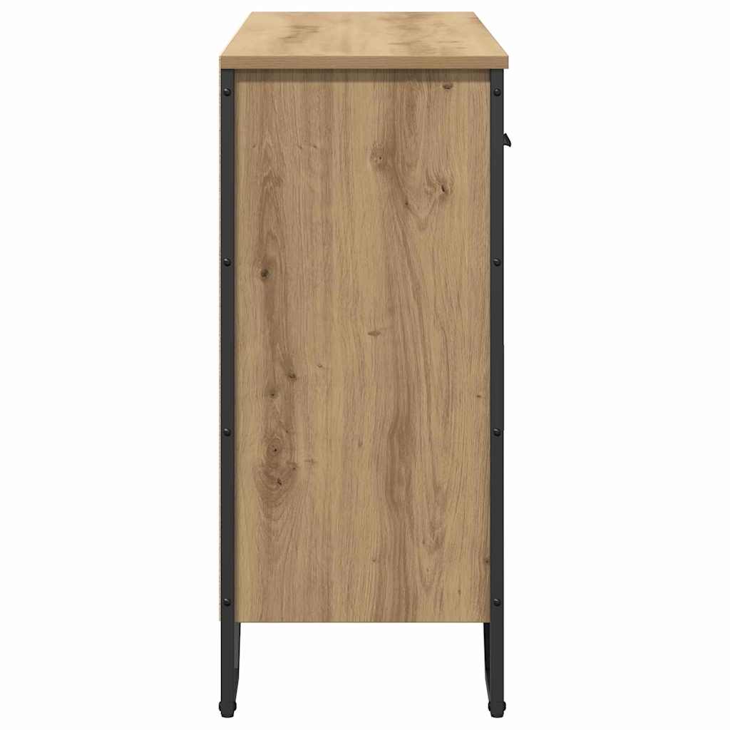Credenza rovere artigianale 97 x 32.5 x 74.5 cm