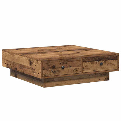 Tavolino da salotto Legno vecchio 90 x 90 x 28 cm | homemem39