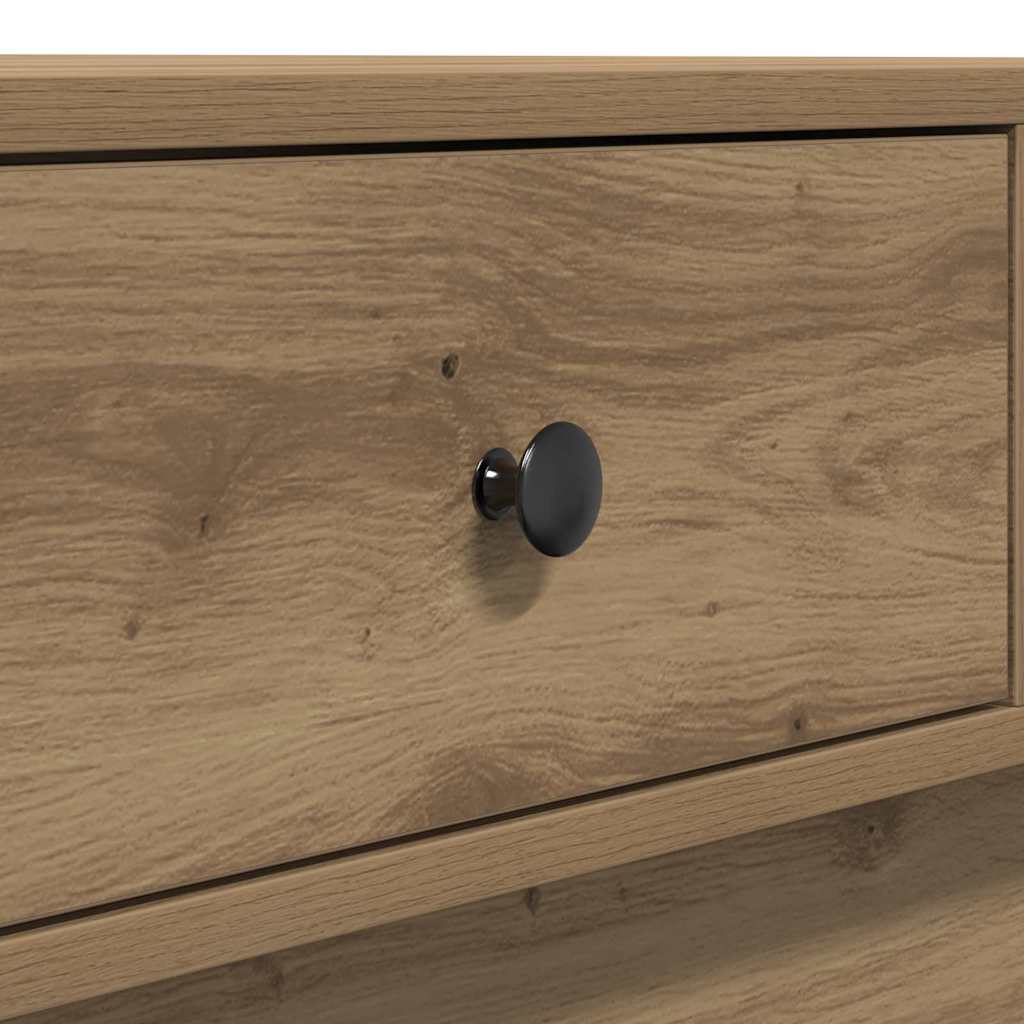 Tavolino da salotto Rovere artigianale 90 x 90 x 28 cm